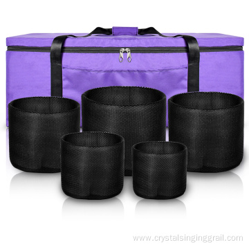 Q're Crystal Singing Bowl Bag For Clear Crystal Singing Bowls